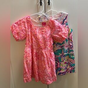 Two Lilly Pulitzer girls size 8 dresses